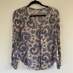 #24 The Lucky Brand button up blouse